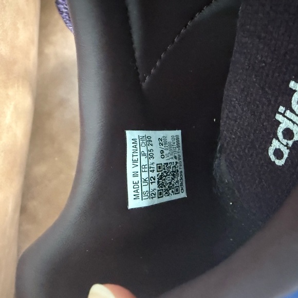 Adidas Gazelle Indoor Shadow Maroon Semi Lucid Blue - Picture 6 of 6